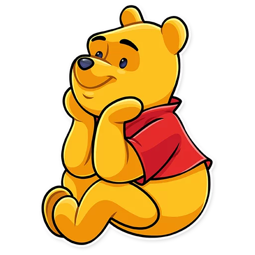 👂 Стикер «Winnie the Pooh» для Telegram