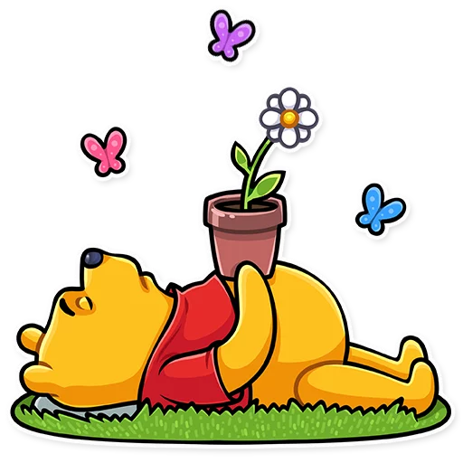 😵 Стикер «Winnie the Pooh» для Telegram