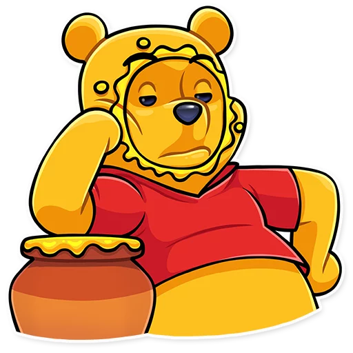 😒 Стикер «Winnie the Pooh» для Telegram