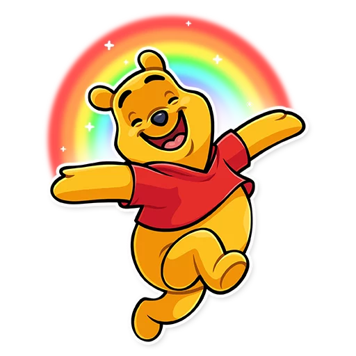 🌈 Стикер «Winnie the Pooh» для Telegram