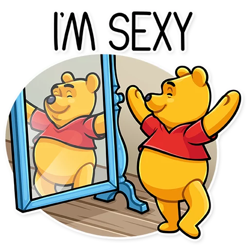 🕺 Стикер «Winnie the Pooh» для Telegram