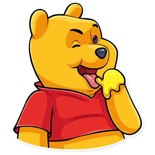 😉 Стикер «Winnie the Pooh» для Telegram