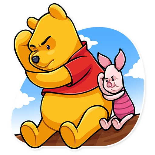 🤔 Стикер «Winnie the Pooh» для Telegram