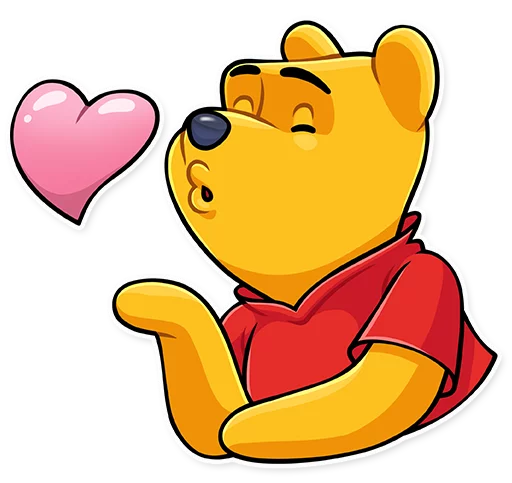 😘 Стикер «Winnie the Pooh» для Telegram