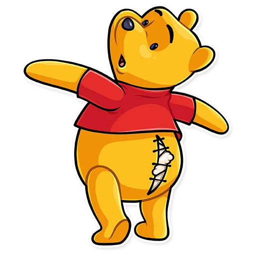 😮 Стикер «Winnie the Pooh» для Telegram