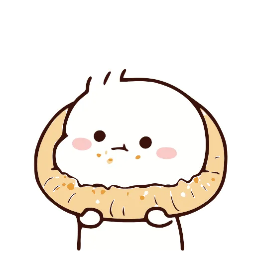 🍞 Стикер «Cute» для Telegram