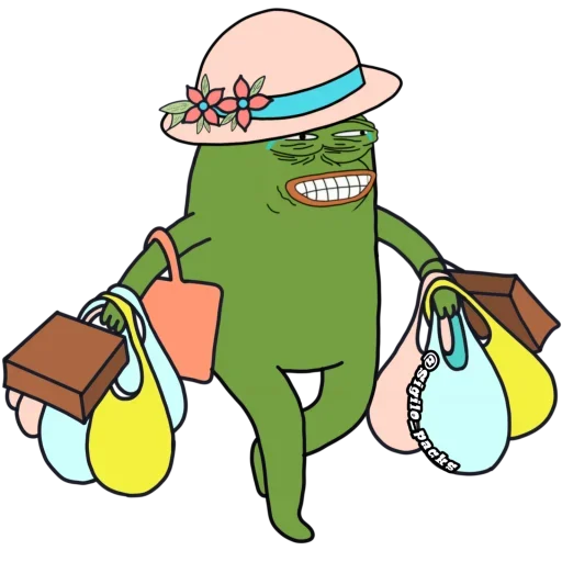 Стикерпак Bugado Pepe - 1K для Telegram — скачать