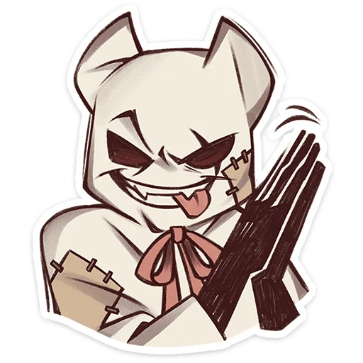👻 Стикер «Буги» для Telegram