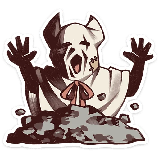 👻 Стикер «Буги» для Telegram