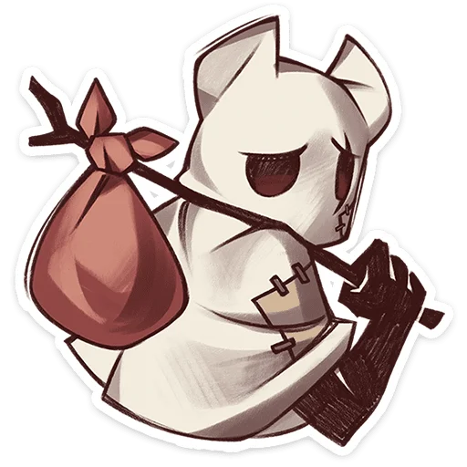 👻 Стикер «Буги» для Telegram