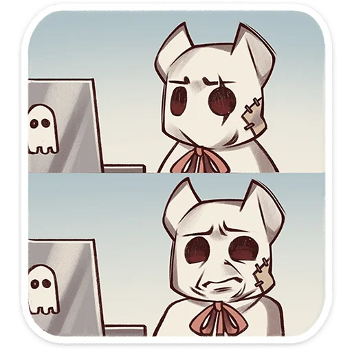 👻 Стикер «Буги» для Telegram