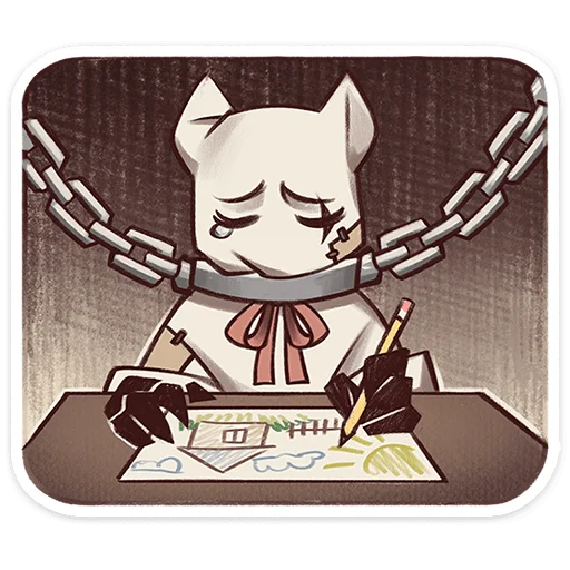 👻 Стикер «Буги» для Telegram