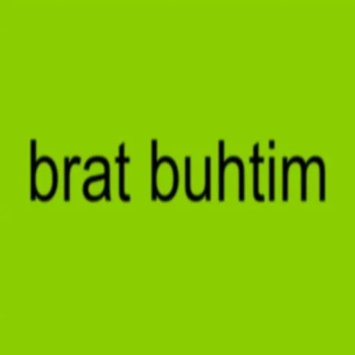 Стикерпак buhtim brat 2.0 для Telegram — скачать