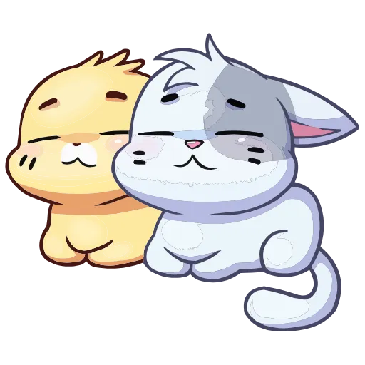 🤩 Эмодзи «Бисквит И Ванилька» для Telegram