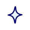 🎀 Эмодзи «Голубенькие буквы» для Telegram