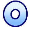 ✨ Эмодзи «Голубенькие буквы» для Telegram
