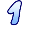 1️⃣ Эмодзи «Голубенькие буквы» для Telegram