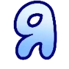 ✨ Эмодзи «Голубенькие буквы» для Telegram