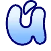 ✨ Эмодзи «Голубенькие буквы» для Telegram