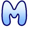 ✨ Эмодзи «Голубенькие буквы» для Telegram