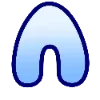 ✨ Эмодзи «Голубенькие буквы» для Telegram
