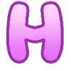 🎀 Эмодзи «Хуба буба шрифт» для Telegram