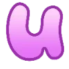 🎀 Эмодзи «Хуба буба шрифт» для Telegram