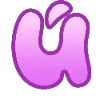 🎀 Эмодзи «Хуба буба шрифт» для Telegram