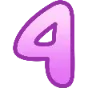 4️⃣ Эмодзи «Хуба буба шрифт» для Telegram