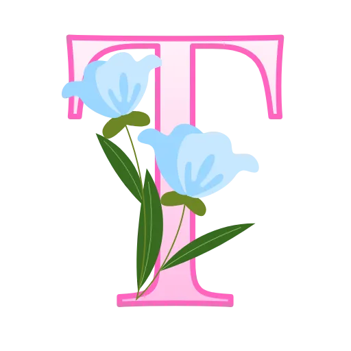 🌷 Эмодзи «#animated #fonts» для Telegram