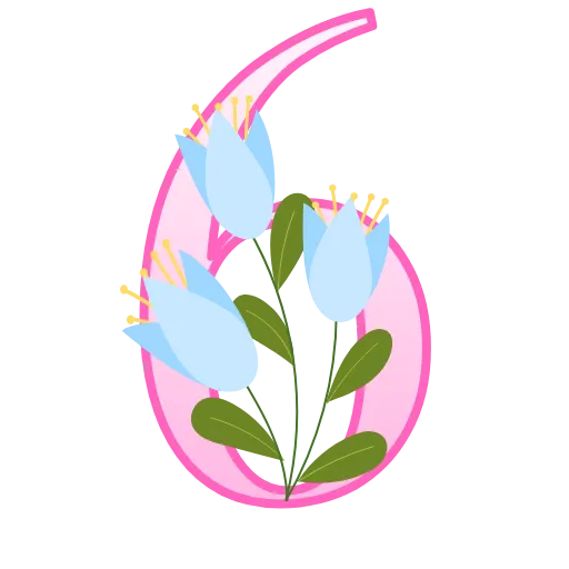 🌷 Эмодзи «#animated #fonts» для Telegram