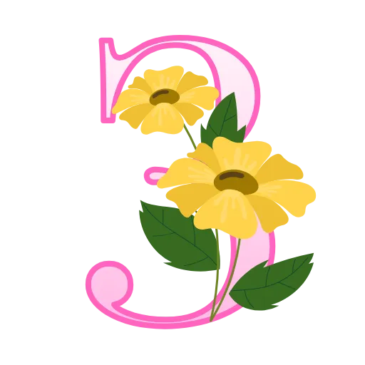 🌼 Эмодзи «#animated #fonts» для Telegram