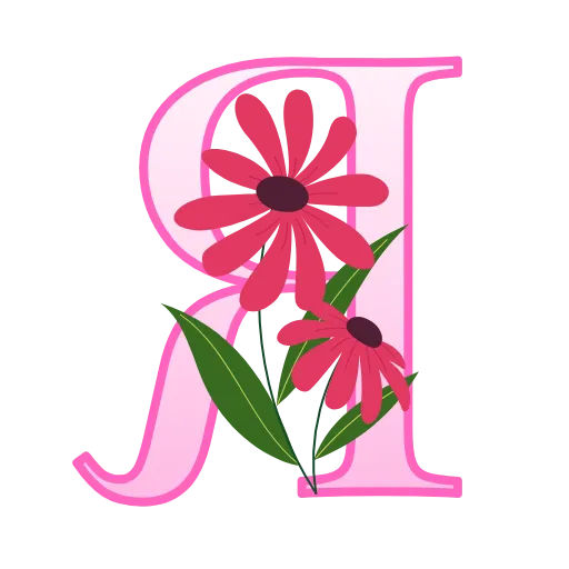 🌺 Эмодзи «#animated #fonts» для Telegram