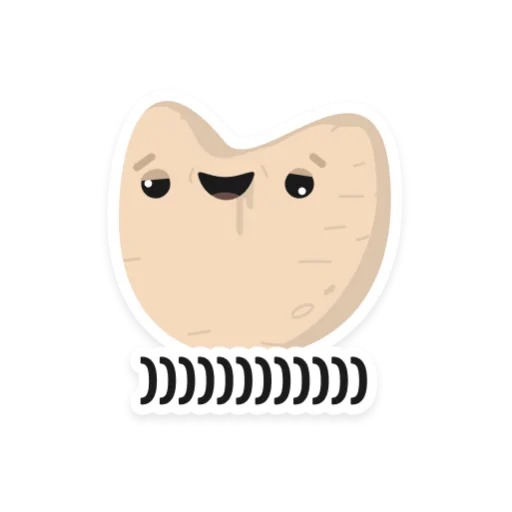 🤤 Стикер «Бульб» для Telegram