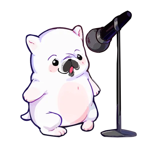 🎤 Эмодзи «Бульдозер» для Telegram