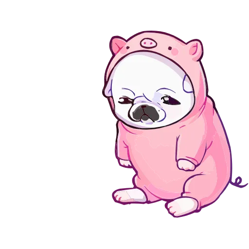 🐷 Эмодзи «Бульдозер» для Telegram