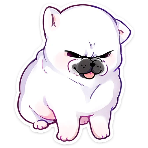 😔 Стикер «Бульдозер» для Telegram