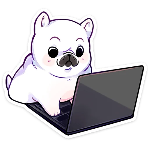 🤨 Стикер «Бульдозер» для Telegram
