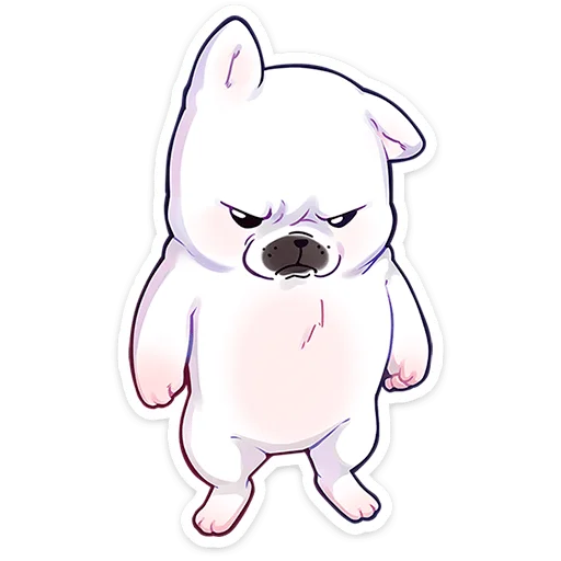 ⭐ Стикер «Бульдозер» для Telegram