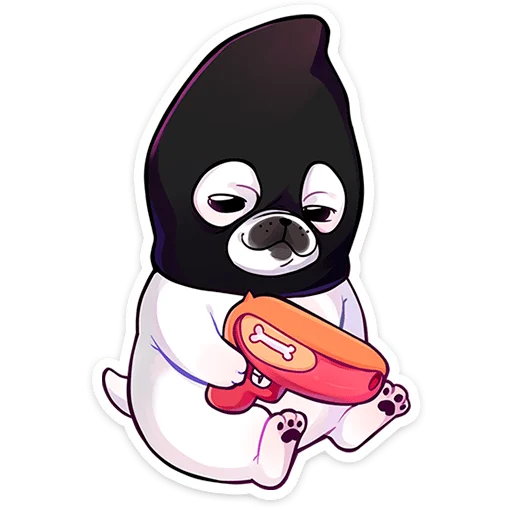 🔫 Стикер «Бульдозер» для Telegram