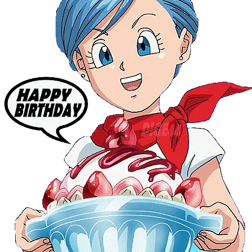 🎂 Стикер «BULMA» для Telegram