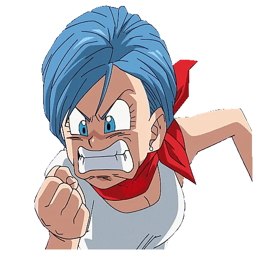 😡 Стикер «BULMA» для Telegram