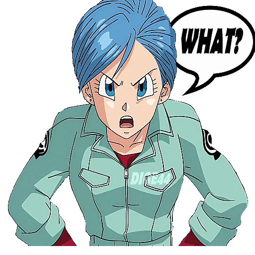 ❔ Стикер «BULMA» для Telegram