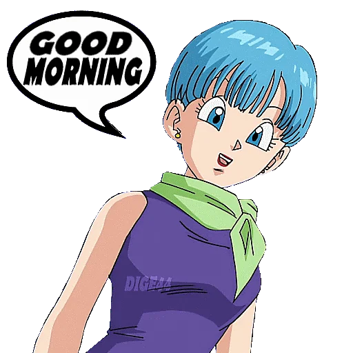 🛏 Стикер «BULMA» для Telegram
