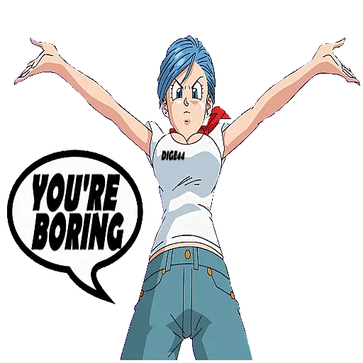 😓 Стикер «BULMA» для Telegram
