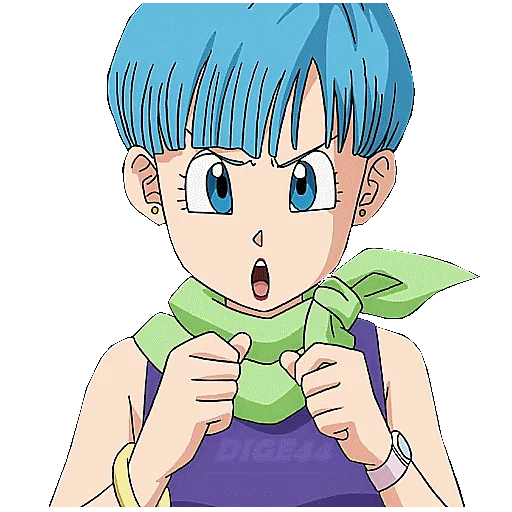 😧 Стикер «BULMA» для Telegram
