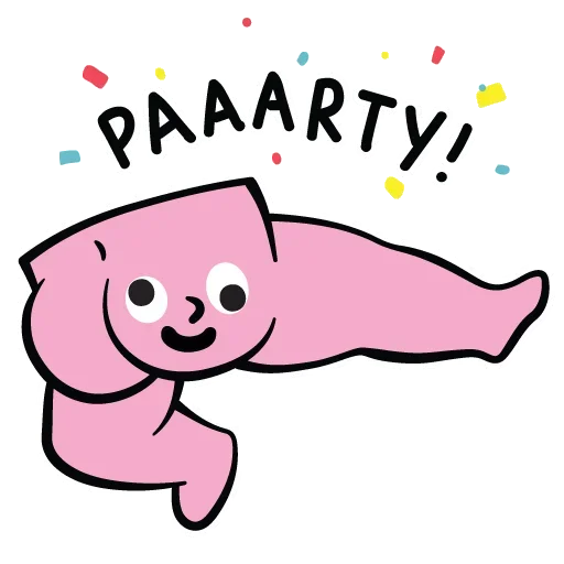 🥳 Стикер «Bum Bum Bum» для Telegram