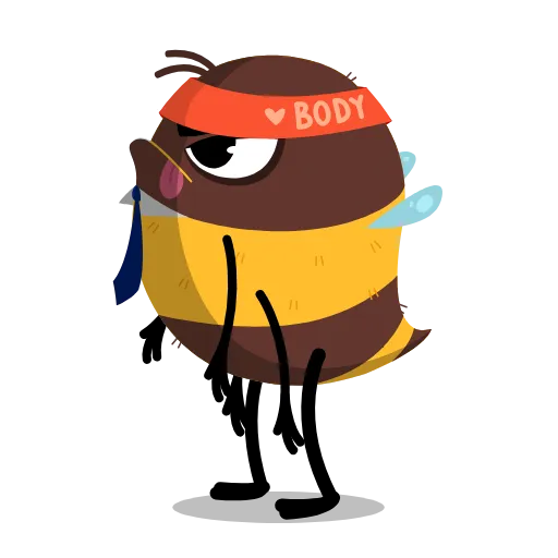 🤸‍♀️ Эмодзи «Bumblebee» для Telegram