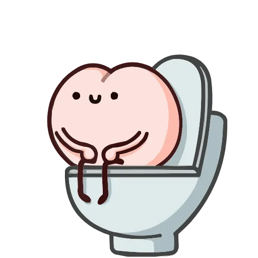 🚽 Эмодзи «Набор эмоджи с Попкинс из ВК в качестве» для Telegram