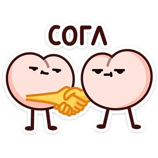 🤝 Стикер «Попкинс» для Telegram